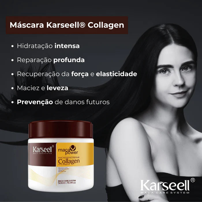 ⚡️ [COMPRE 1 LEVE 2] Máscara de Hidratação Capilar Karseell + BRINDE EXCLUSIVO ⚡️