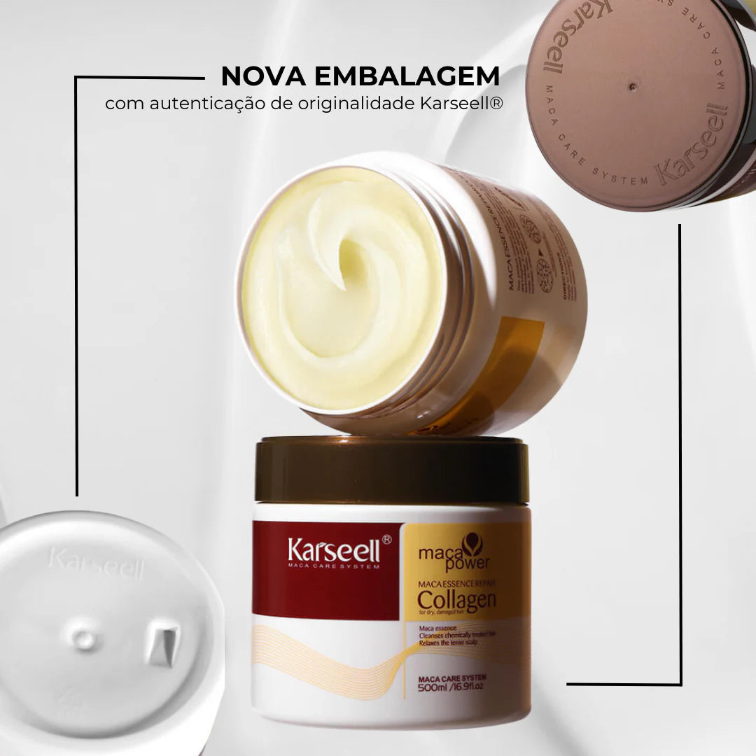 ⚡️ [COMPRE 1 LEVE 2] Máscara de Hidratação Capilar Karseell + BRINDE EXCLUSIVO ⚡️